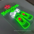 Unbreakable wall mounted beer sign hot sale neon letter sign custom led neon sign bar restaurant